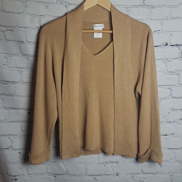 Pierre Cardin Tan Sweater - Picture 1 of 5